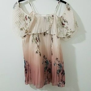 Lauren Conrad off shoulder top